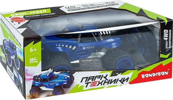 Изображение товара Радиоуправляемая игрушка Bondibon Джип-Триал / ВВ6489