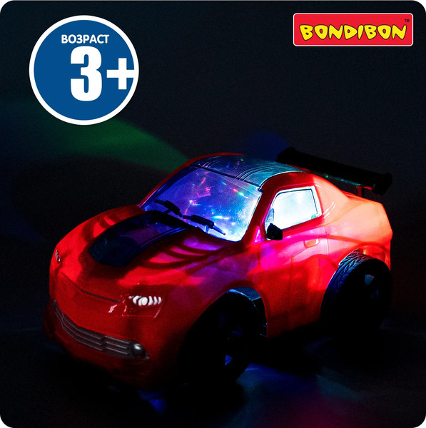 Изображение товара Радиоуправляемая игрушка Bondibon Машина / ВВ6487 (красный)