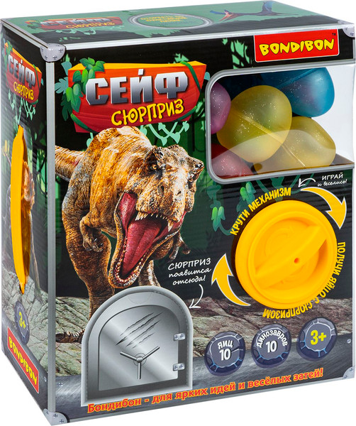 Изображение товара Набор игрушек-сюрпризов Bondibon Сейф-Сюрприз / ВВ6498