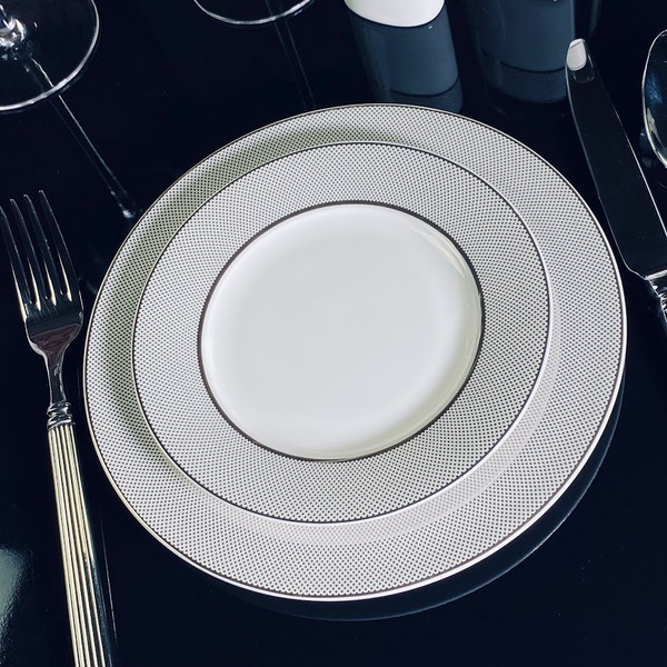 Изображение товара Набор тарелок Lenardi Серебряная симфония 145-522 (6шт)