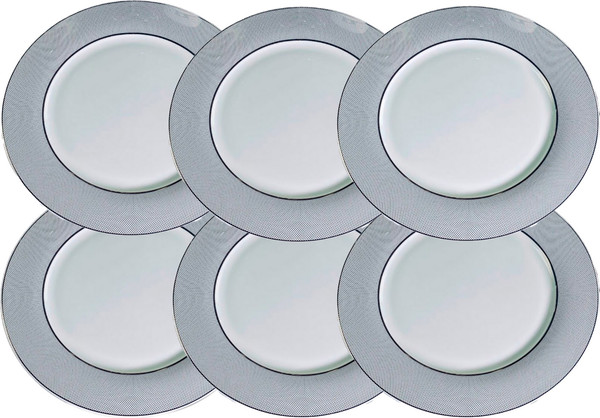 Изображение товара Набор тарелок Lenardi Серебряная симфония 145-522 (6шт)