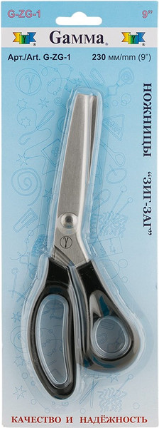 Изображение товара Ножницы портновские Фирма Гамма Зиг-заг / G-ZG-1