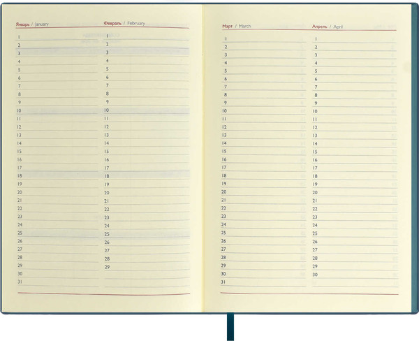 Изображение товара Ежедневник Escalada Илон Маск. Вачетто / 67255 (160л, бирюзовый)