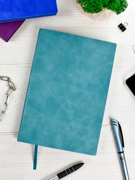 Изображение товара Ежедневник Escalada Илон Маск. Вачетто / 67255 (160л, бирюзовый)