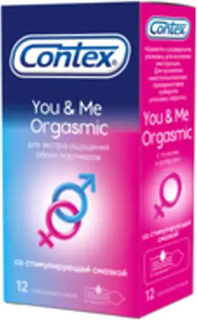 Изображение товара Презервативы Contex You & Me Orgasmic (12шт)