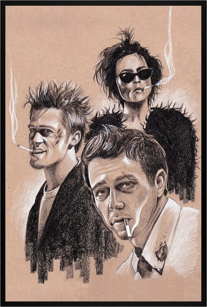 Изображение товара Постер Citydecor Бойцовский клуб 8 (40x60)