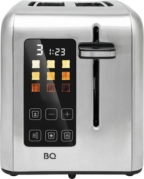 Изображение товара Тостер BQ T2002 (стальной/черный)