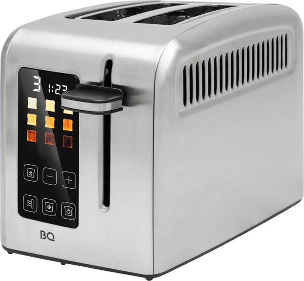 Изображение товара Тостер BQ T2002 (стальной/черный)