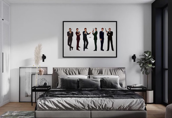 Изображение товара Постер Citydecor Джеймс Бонд 7 (40x60)