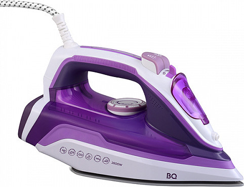 Изображение товара Утюг BQ SI1002 (белый/фиолетовый)