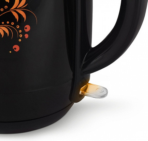Изображение товара Электрочайник BQ KT1702P (черный/цветы)