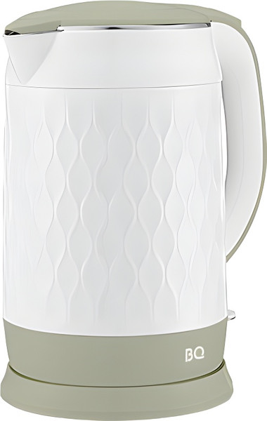 Изображение товара Электрочайник BQ KT1715P (белый/оливковый)
