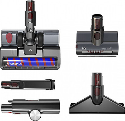 Изображение товара Вертикальный пылесос BQ VCA1000W (серый/красный)