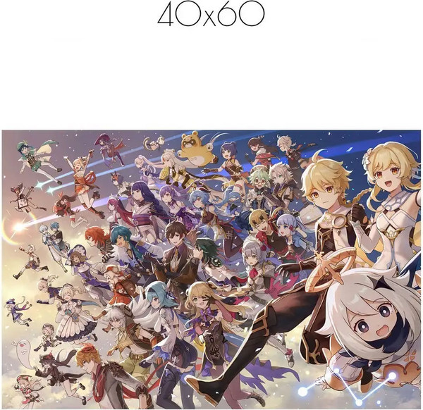 Изображение товара Постер Citydecor Genshin 2 (40x60)