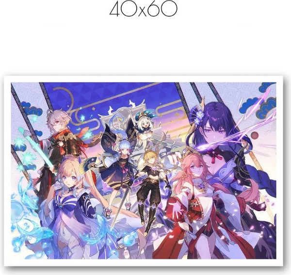 Изображение товара Постер Citydecor Genshin 8 (40x60)