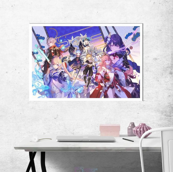 Изображение товара Постер Citydecor Genshin 8 (40x60)