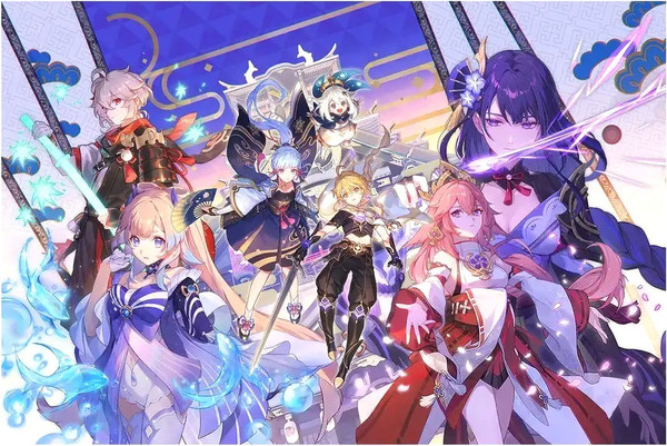 Изображение товара Постер Citydecor Genshin 8 (40x60)