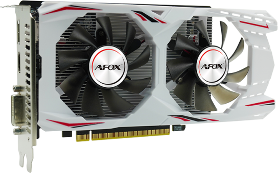 Изображение товара Видеокарта AFOX GeForce GTX 1050 Ti Dual Fan 4GB GDDR5 (AF1050TI-4096D5H7-V8)