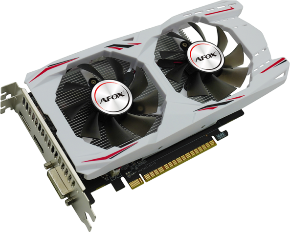 Изображение товара Видеокарта AFOX GeForce GTX 1050 Ti Dual Fan 4GB GDDR5 (AF1050TI-4096D5H7-V8)