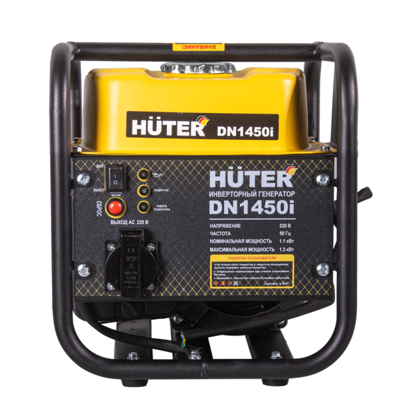 Изображение товара Инверторный генератор Huter DN1450i (64/10/17)