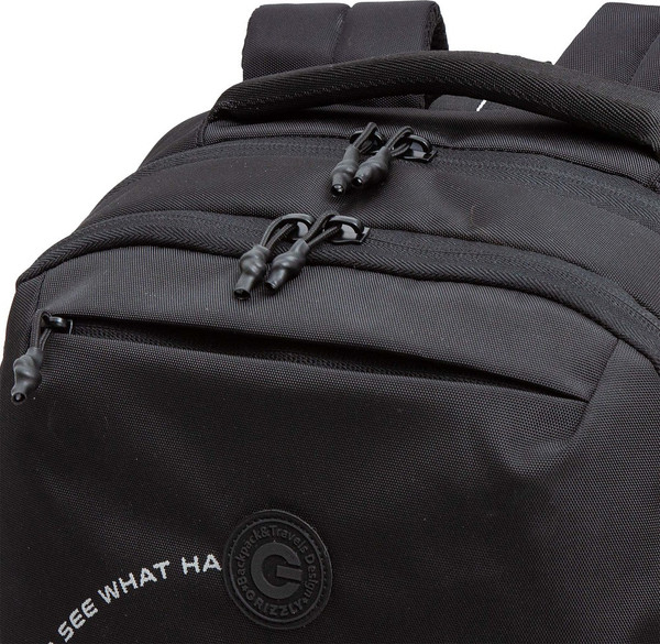 Изображение товара Рюкзак Grizzly RU-537-5 (черный/коричневый)