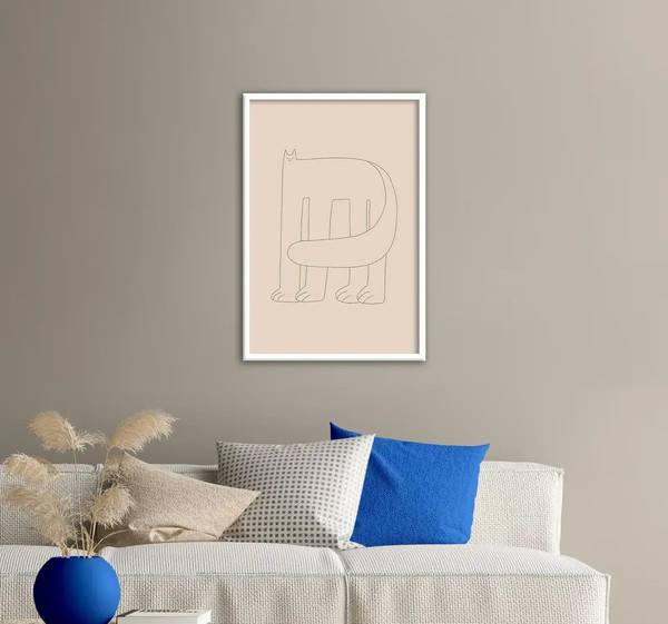 Изображение товара Постер Citydecor Большой кот 3 (40x60)