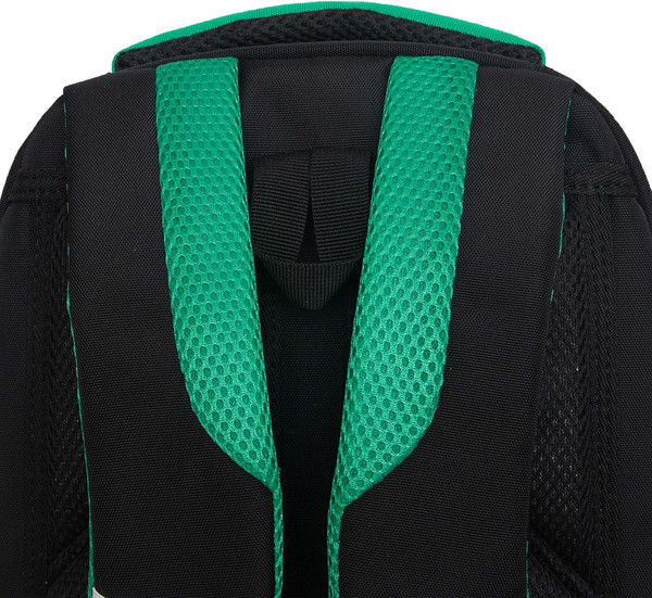 Изображение товара Школьный рюкзак Grizzly RB-552-6 (черный/зеленый)