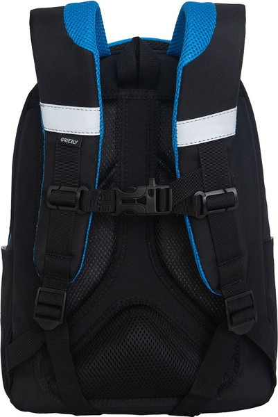 Изображение товара Школьный рюкзак Grizzly RB-552-6 (черный/синий)