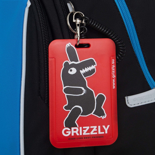 Изображение товара Школьный рюкзак Grizzly RB-552-6 (черный/синий)