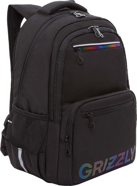 Изображение товара Школьный рюкзак Grizzly RB-554-2 (черный/разноцветный)