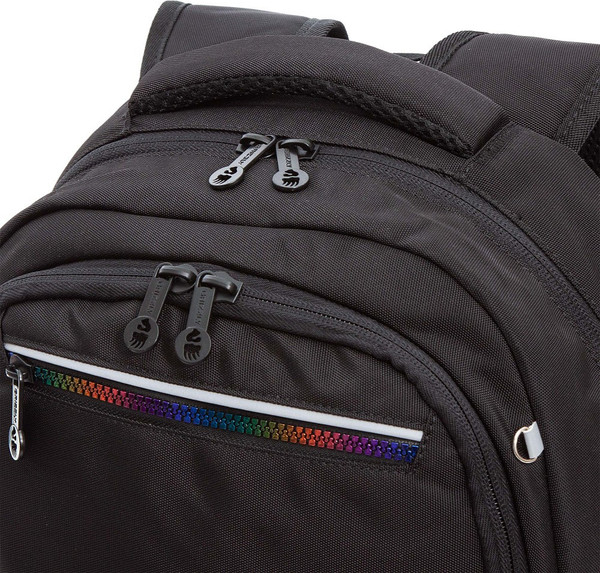 Изображение товара Школьный рюкзак Grizzly RB-554-2 (черный/разноцветный)