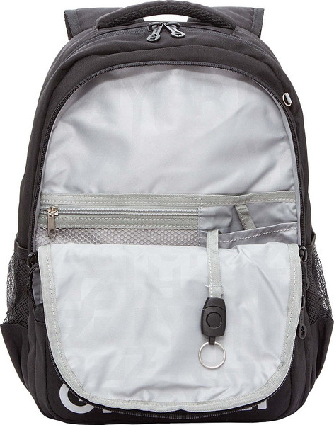 Изображение товара Школьный рюкзак Grizzly RB-554-2 (черный/серый)