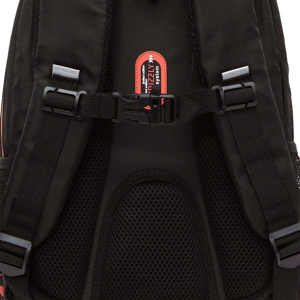 Изображение товара Школьный рюкзак Grizzly RG-561-3 (черный/оранжевый)