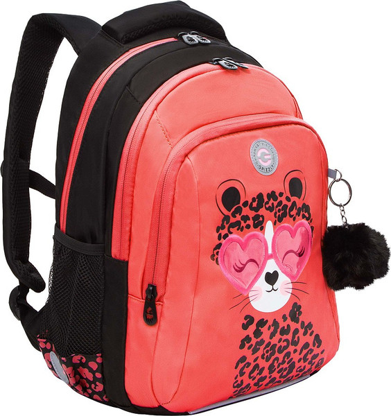 Изображение товара Школьный рюкзак Grizzly RG-561-3 (черный/оранжевый)