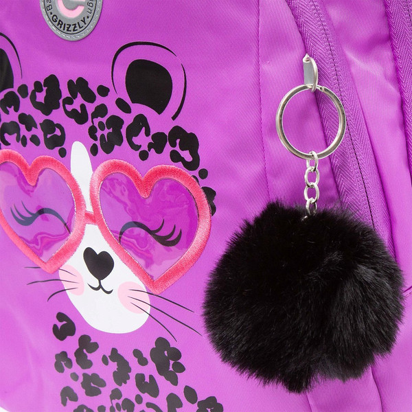 Изображение товара Школьный рюкзак Grizzly RG-561-3 (черный/лиловый)