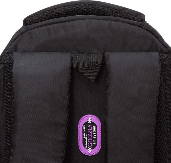 Изображение товара Школьный рюкзак Grizzly RG-561-3 (черный/лиловый)