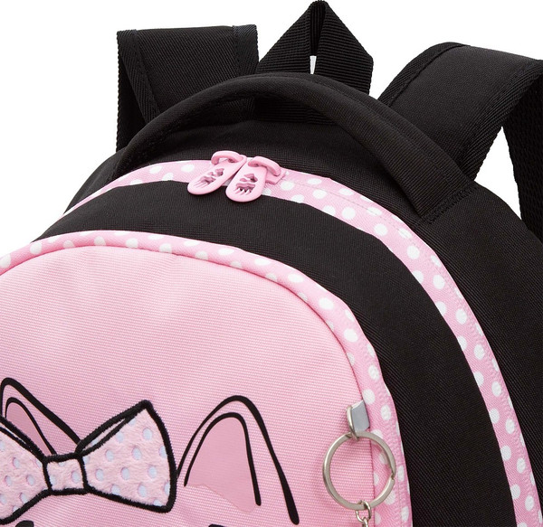 Изображение товара Школьный рюкзак Grizzly RG-563-1 (розовый/черный)