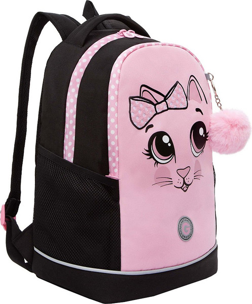 Изображение товара Школьный рюкзак Grizzly RG-563-1 (розовый/черный)