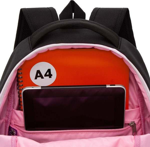 Изображение товара Школьный рюкзак Grizzly RG-563-1 (розовый/черный)