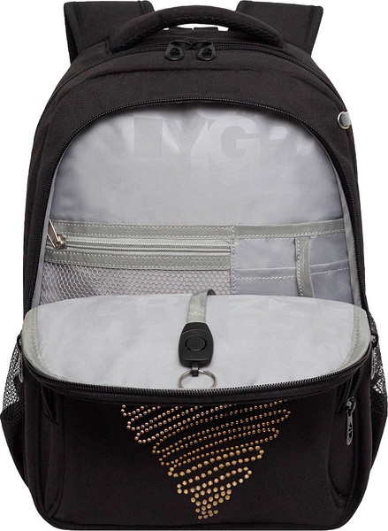 Изображение товара Школьный рюкзак Grizzly RG-568-3 (черный)