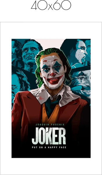 Изображение товара Постер Citydecor Джокер 1 (40x60)