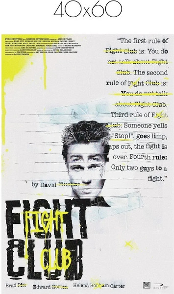 Изображение товара Постер Citydecor Бойцовский Клуб 1 (40x60)