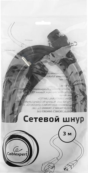 Изображение товара Кабель Gembird/Cablexpert PC-186-1-3M (3м)