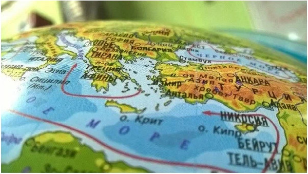 Изображение товара Глобус Globen Физико-политический рельеф с подсветкой / Ке022100185