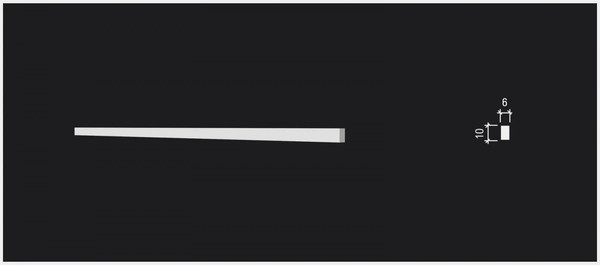 Изображение товара Молдинг Decor-Dizayn DD632 (10x6x3000)