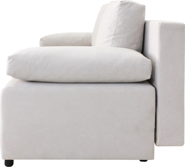 Изображение товара Диван Аквилон Пиксель  (галакси 01 молочный)