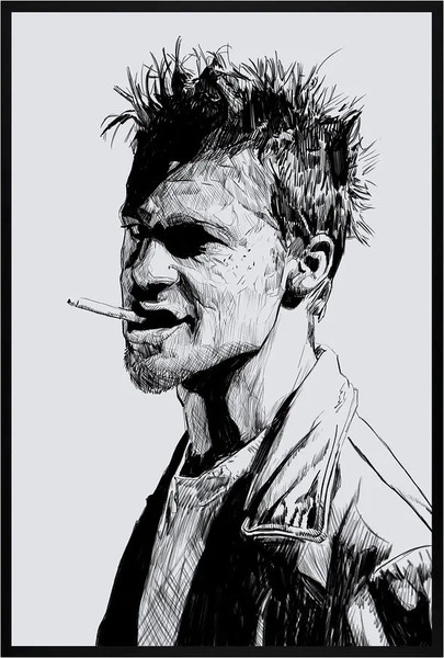 Изображение товара Постер Citydecor Бойцовский клуб 17 (40x60)