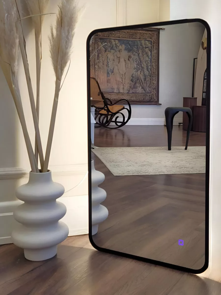 Изображение товара Зеркало Emze Smartphone 45x77 / LED.UV.SMART.45.77.CHE (черный)