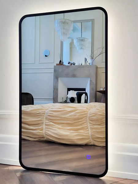 Изображение товара Зеркало Emze Smartphone 45x77 / LED.UV.SMART.45.77.CHE (черный)