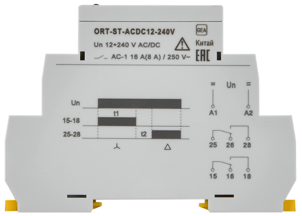 Изображение товара Реле времени IEK ORT-ST-ACDC12-240V